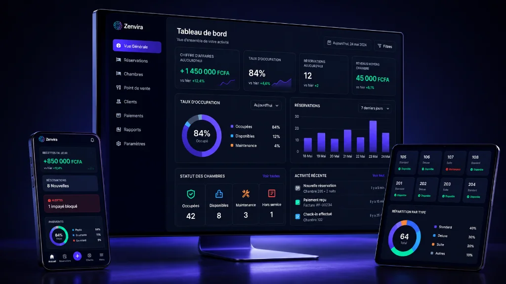 iPromo OS Dashboard Interface